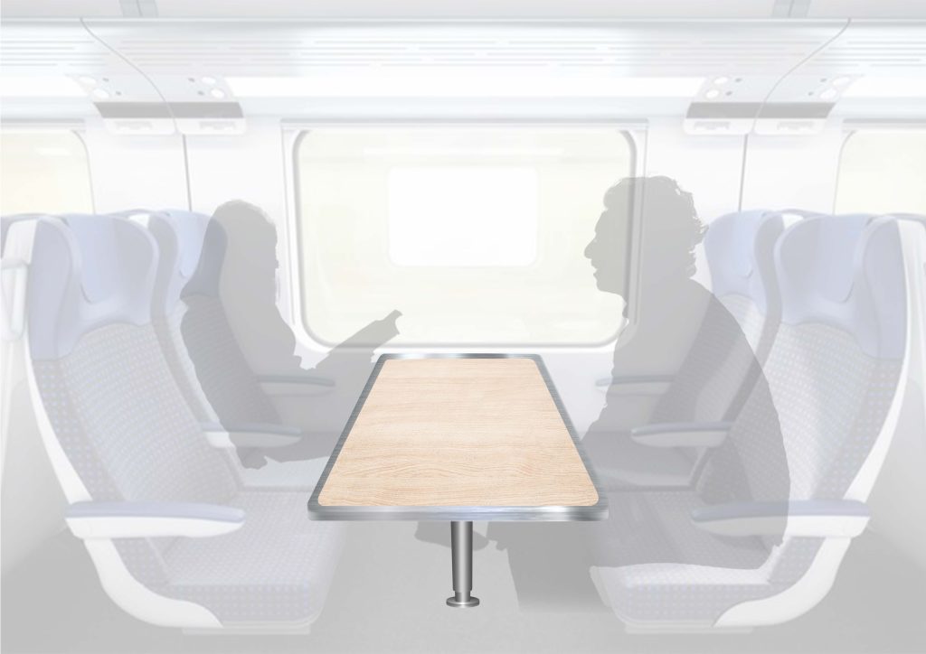 APTA compliant train table